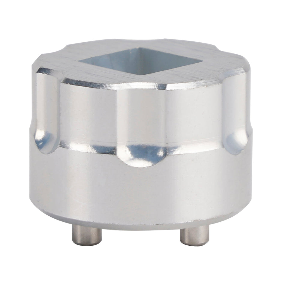 Entfernen Sie die Rückprallkappe vom Stoßdämpfer. Für FOX DPX2. Rückprallkappentreiber. Werkzeug 398-00-761