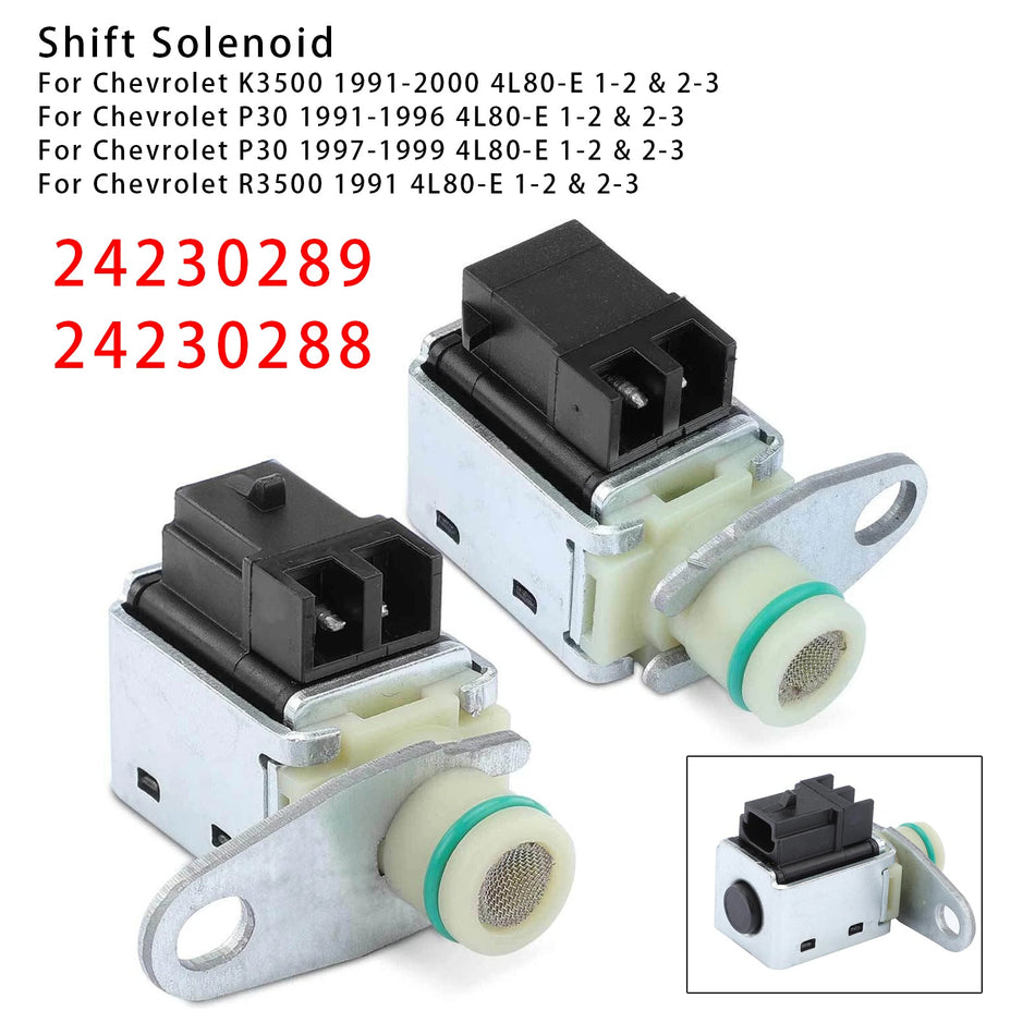 Schaltmagnetventil 1-2 &amp; 2-3 24230289 24230288 für Chevrolet Silverado 3500