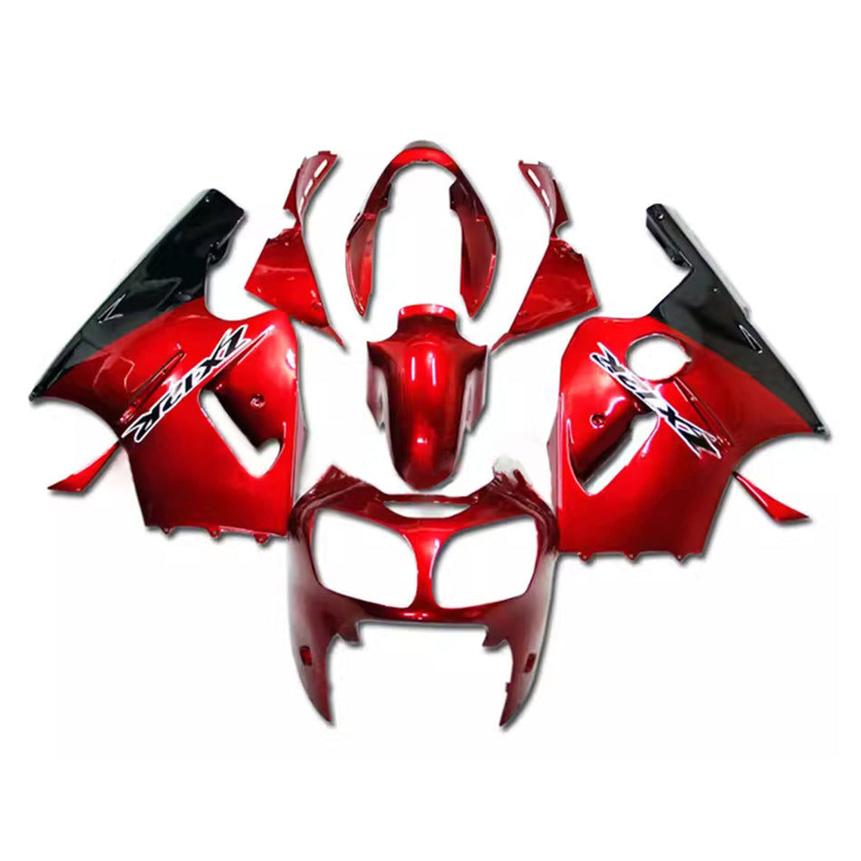 Verkleidungssatz aus ABS-Kunststoff, passend für Kawasaki ZX12R 2000-2001