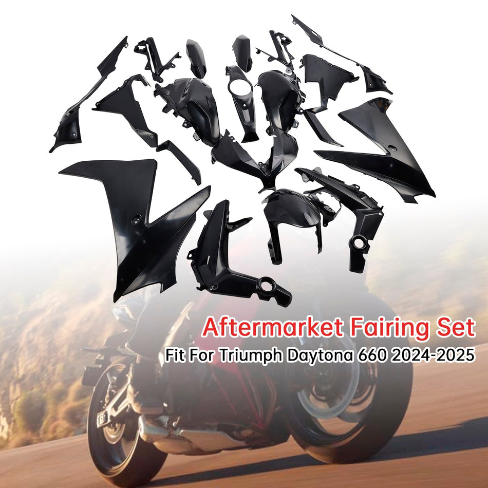 2024-2025 Daytona 660 Karosserieverkleidung Spritzguss Unlackiert