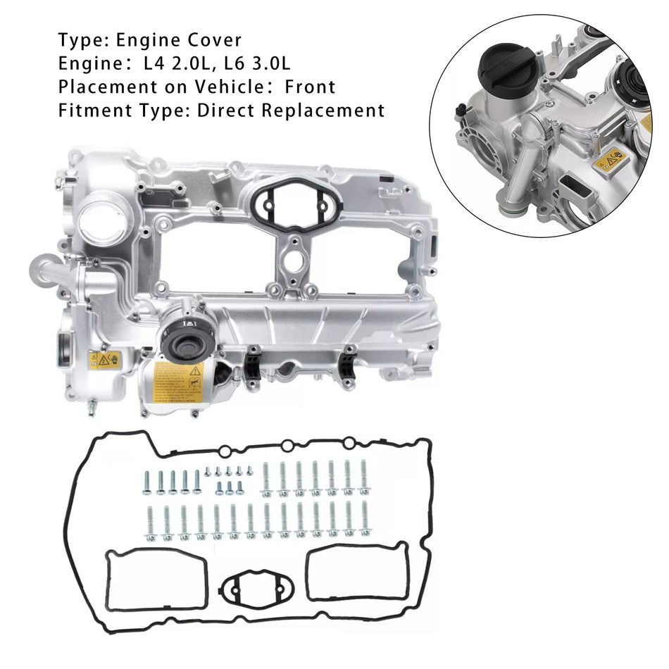 BMW N20 F10 F25 320i 328i 528i X3 X5 2.0L Motorventildeckel 11127588412