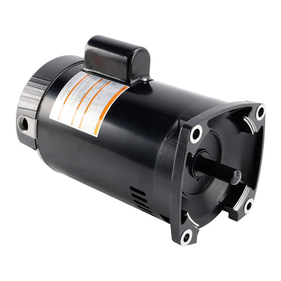 B2852 Quadratischer Eingeschwindigkeits-Poolpumpenmotor, 3/4 PS, 3450 U/min