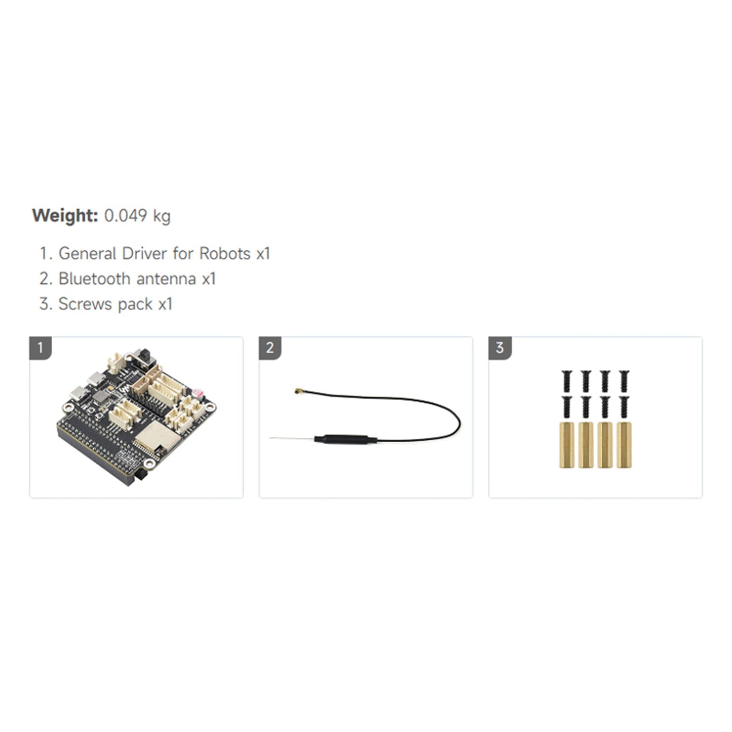 Universelle Roboter-Treiberplatine ESP32-WROOM-32 Multifunktions-Entwicklungsplatine