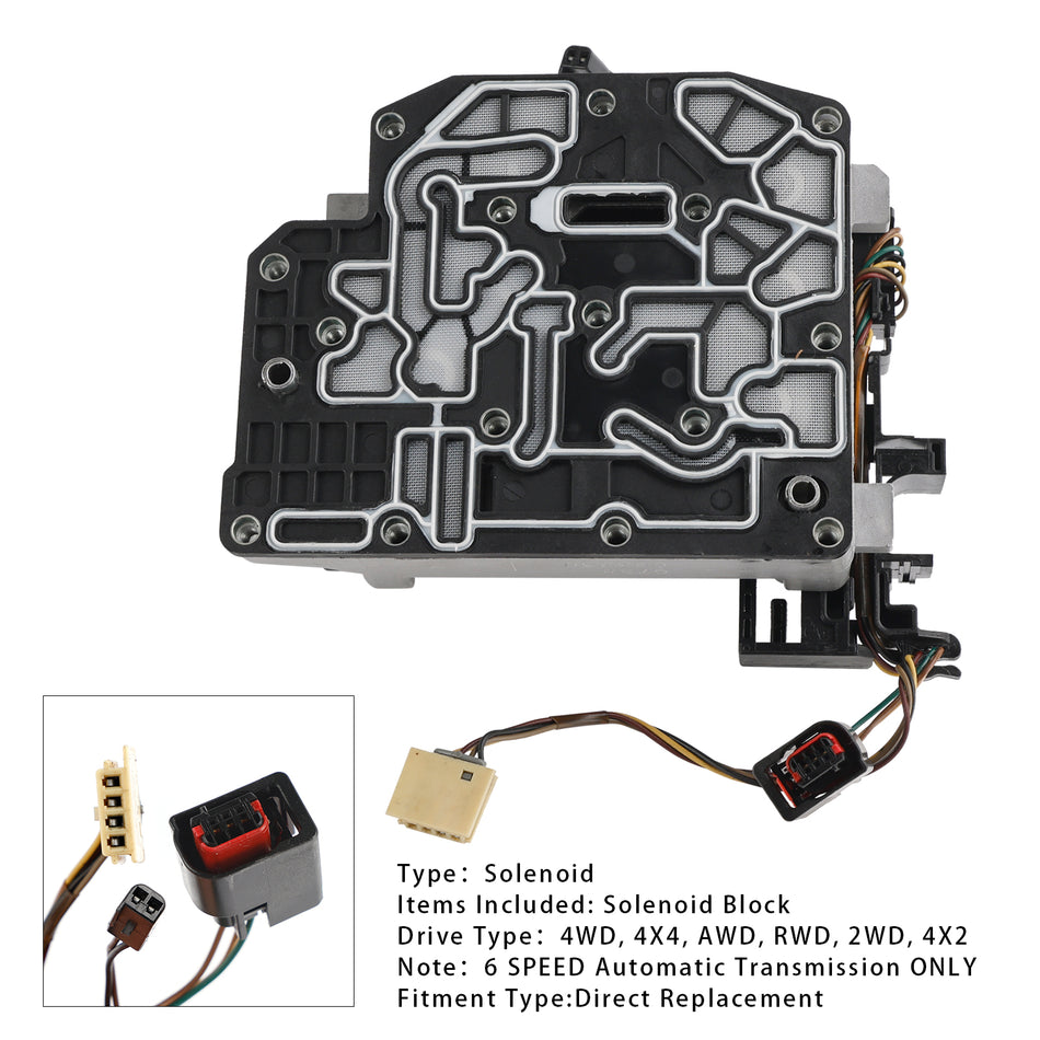 62TE Transmission Solenoid Block 2006-UP (6 SPEED)  Für Chrysler