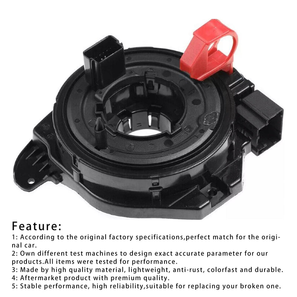 Spiralkabel Wickelfeder Zündpille 6C0959653 Für Seat Skoda Vw Polo V 6R1/6C1