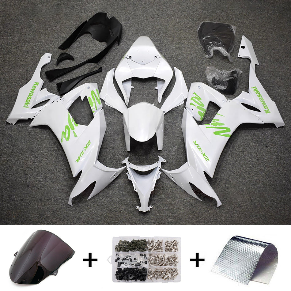 Verkleidungssatz aus ABS-Kunststoff, passend für Kawasaki ZX10R 2008-2010