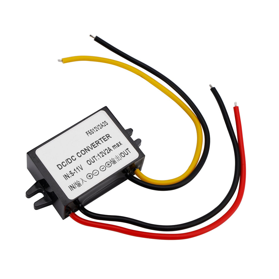 DC-DC 6V-12V 2A 24W Step Up Auto Netzteil Konverter Regler Wasserdicht