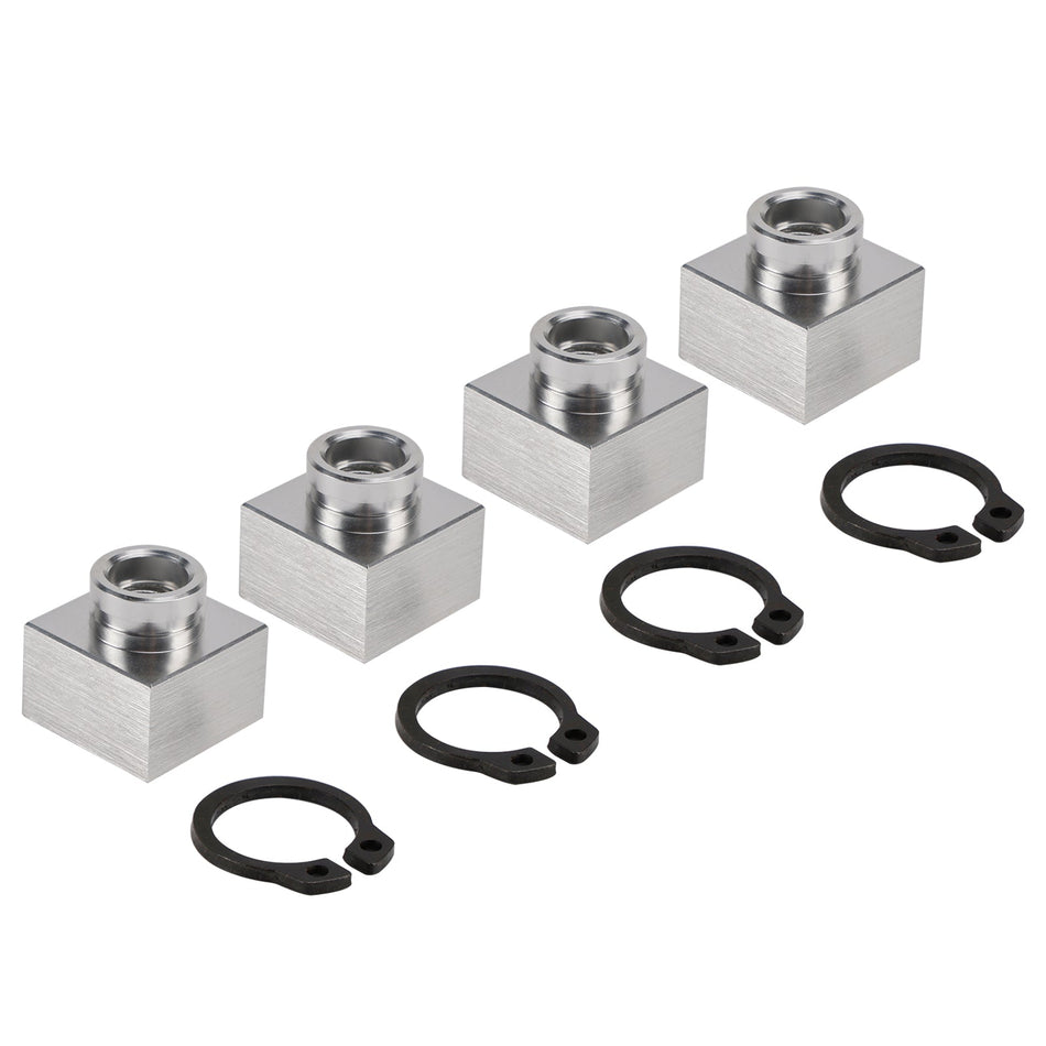 4X Set Schneemobil Anhänger Einsatz Mutter &amp; Snap Ring 04414 03400 Für Triton Xt &amp; Lt