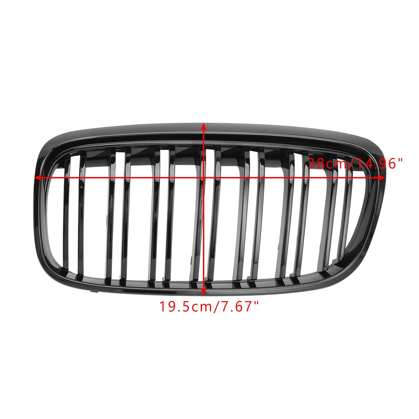 2015–2018 BMW 2er Gran Tourer F45 F46 Frontgrill schwarz glänzend