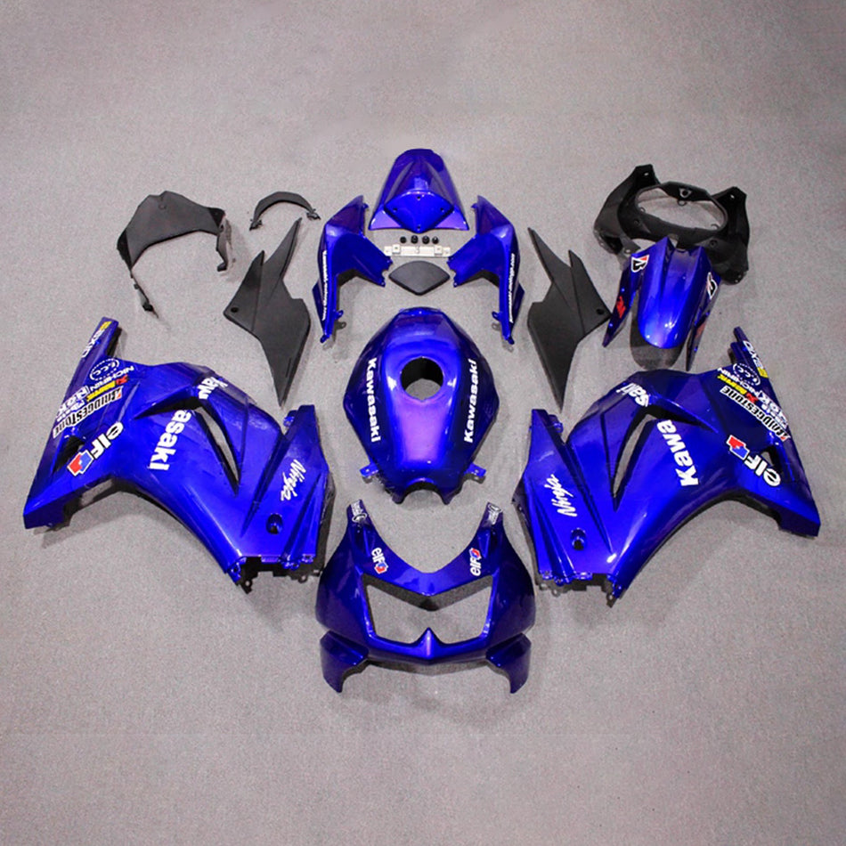Verkleidungssatz aus ABS-Kunststoff, passend für Kawasaki EX250 Ninja250R 2008-2012