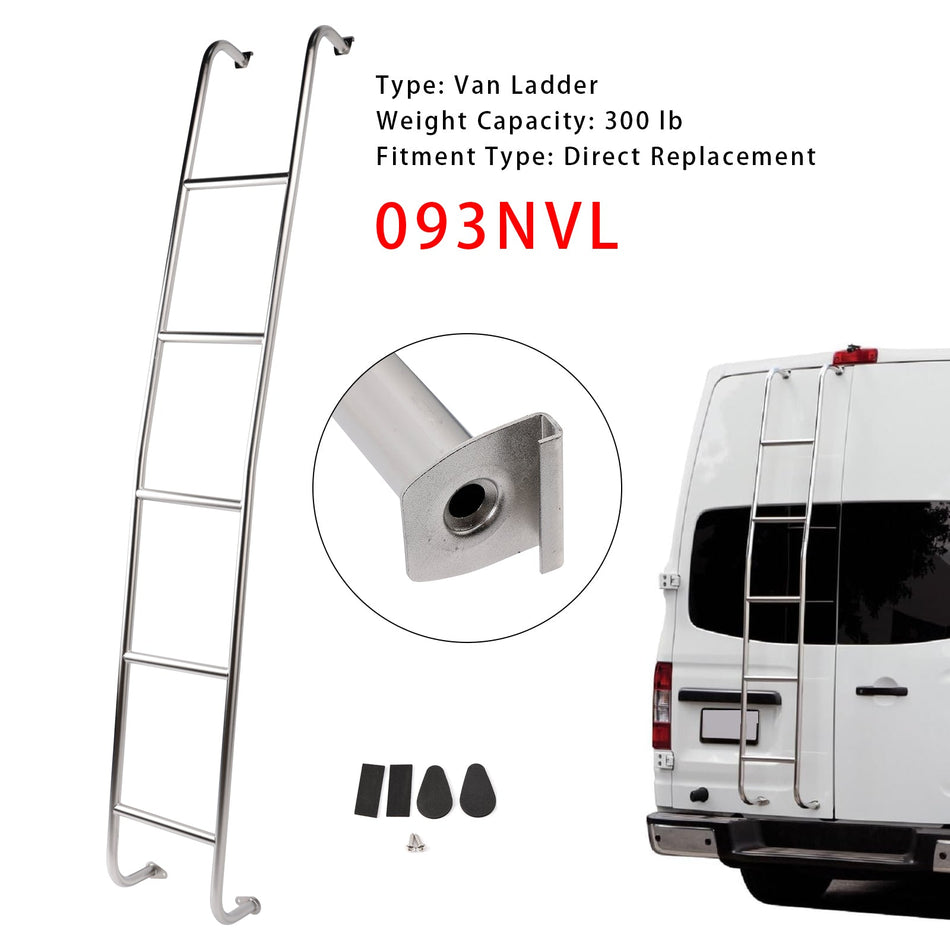 093NVL 2011-2021 NISSAN NV3500 HD Hochdach-5-Stufen-Leiter für Transporter