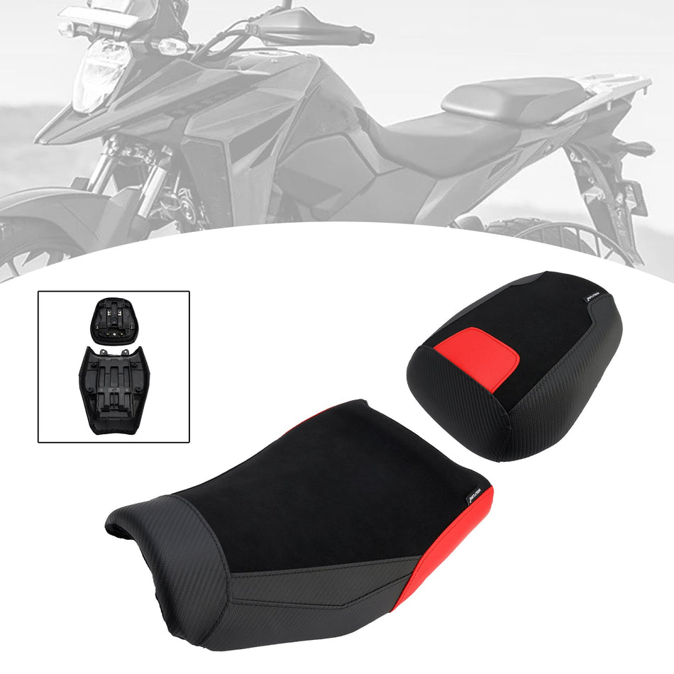 2024-2025 Für Suzuki V-Strom250Sx Raider Soziussitz-Set vorne & hinten, rot
