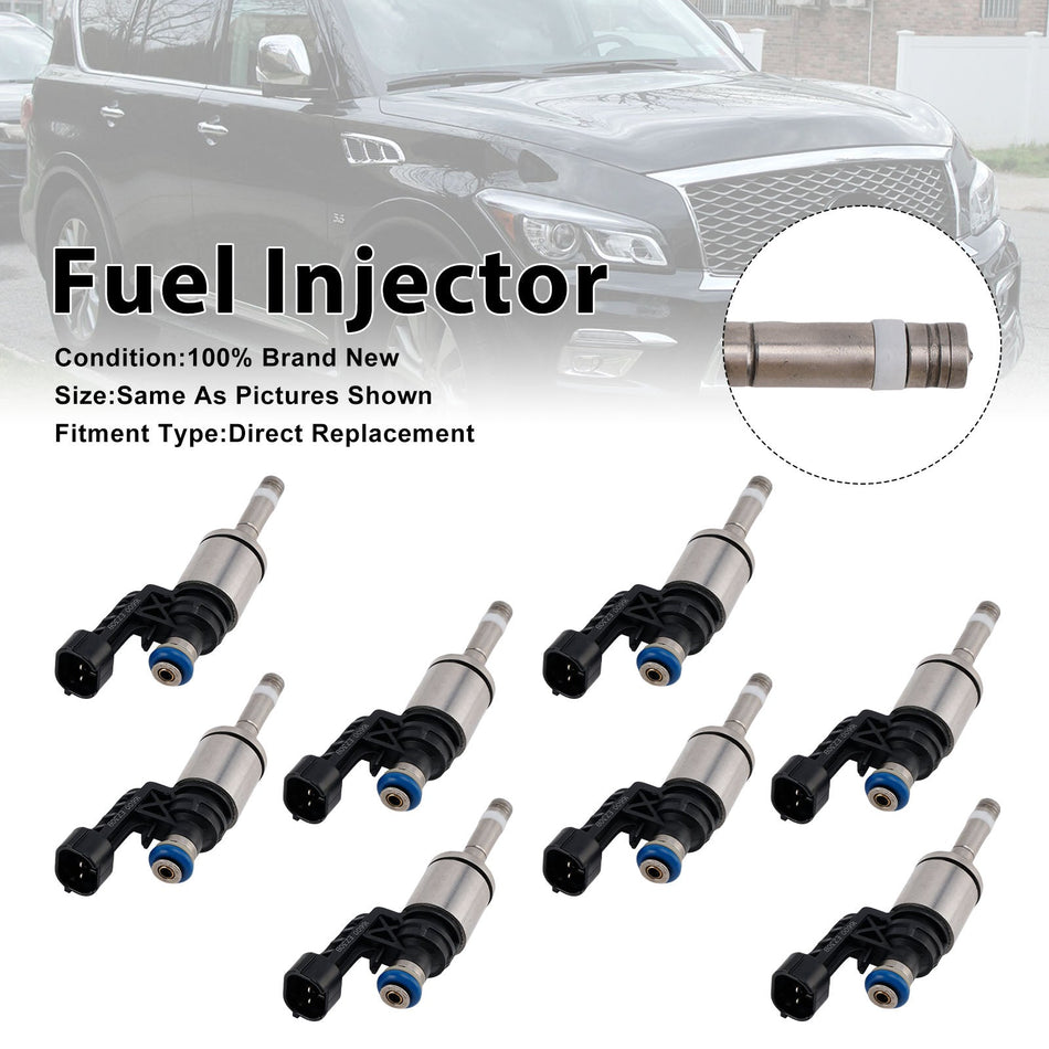 2017–2021 Für Nissan NV3500 S, SL, SV 8 Zylinder 5,6 l Benzin 8 Stück Einspritzdüsen 16600-EZ30A
