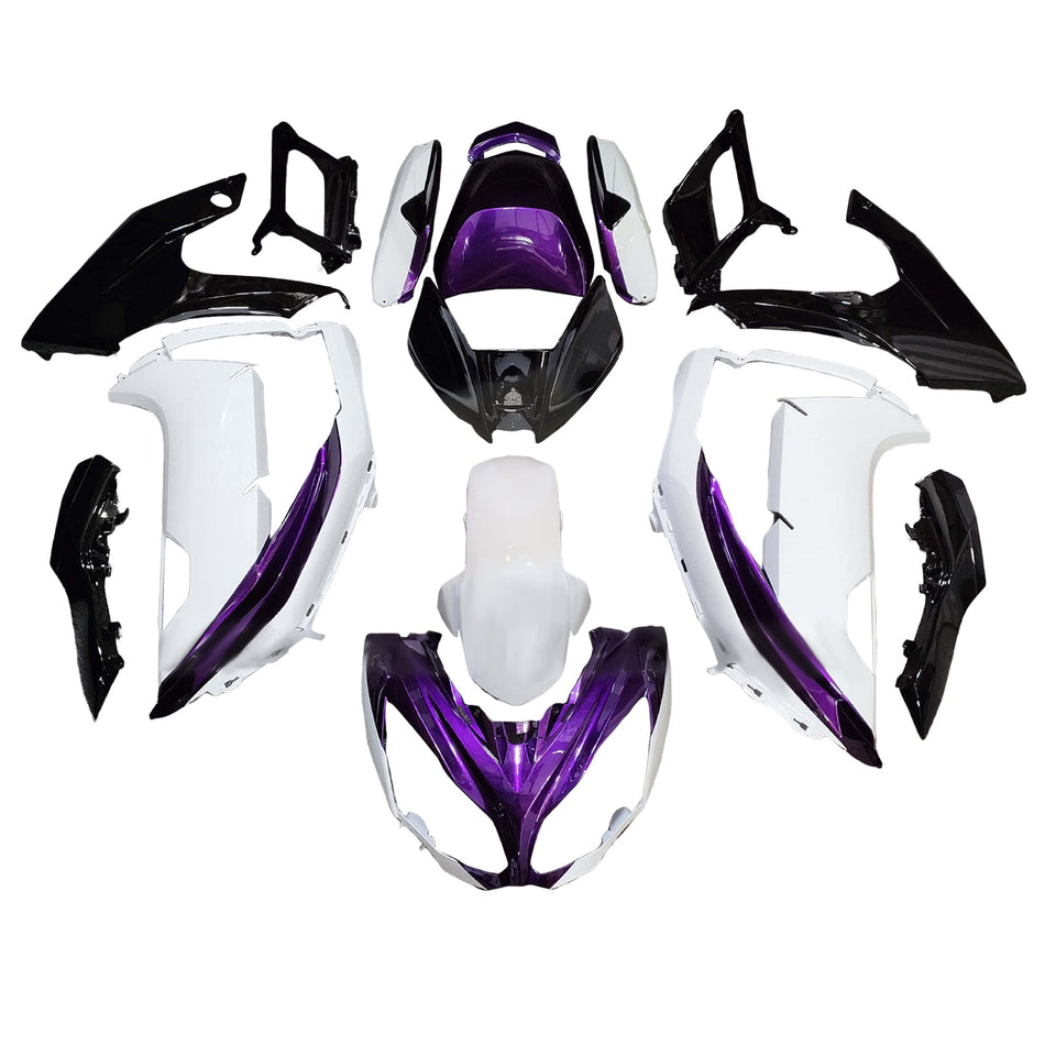 Injection Verkleidung Kit Karosserie Kunststoff ABS fit Für Kawasaki ER-6F Ninja650 2012-2016