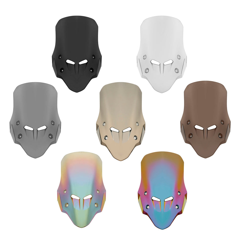 ABS Motorrad Windschutzscheibe Windschutz fit für HONDA CB400X/CB500X 2019-2024