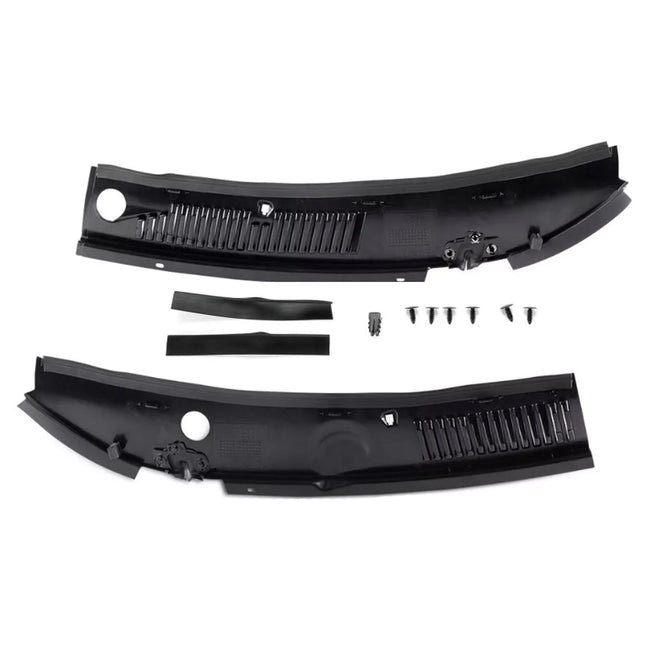 2003-2004 Ford Mustang Mach I Coupe Scheibenwischer Fenster Windlauf Panel Kühlergrill rechts und links 3R3Z6302228AAA