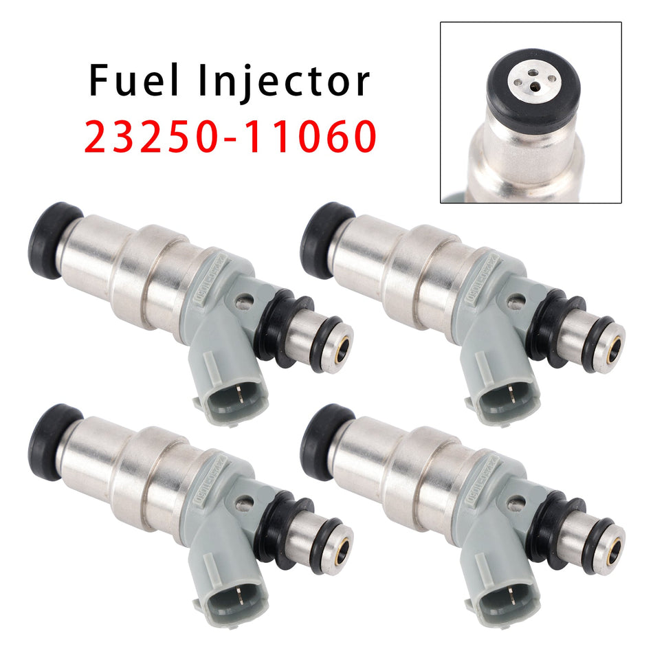 4 Stück Kraftstoffeinspritzdüsen für Toyota Starlet EP82 EP91 4EFTE 23250-11060