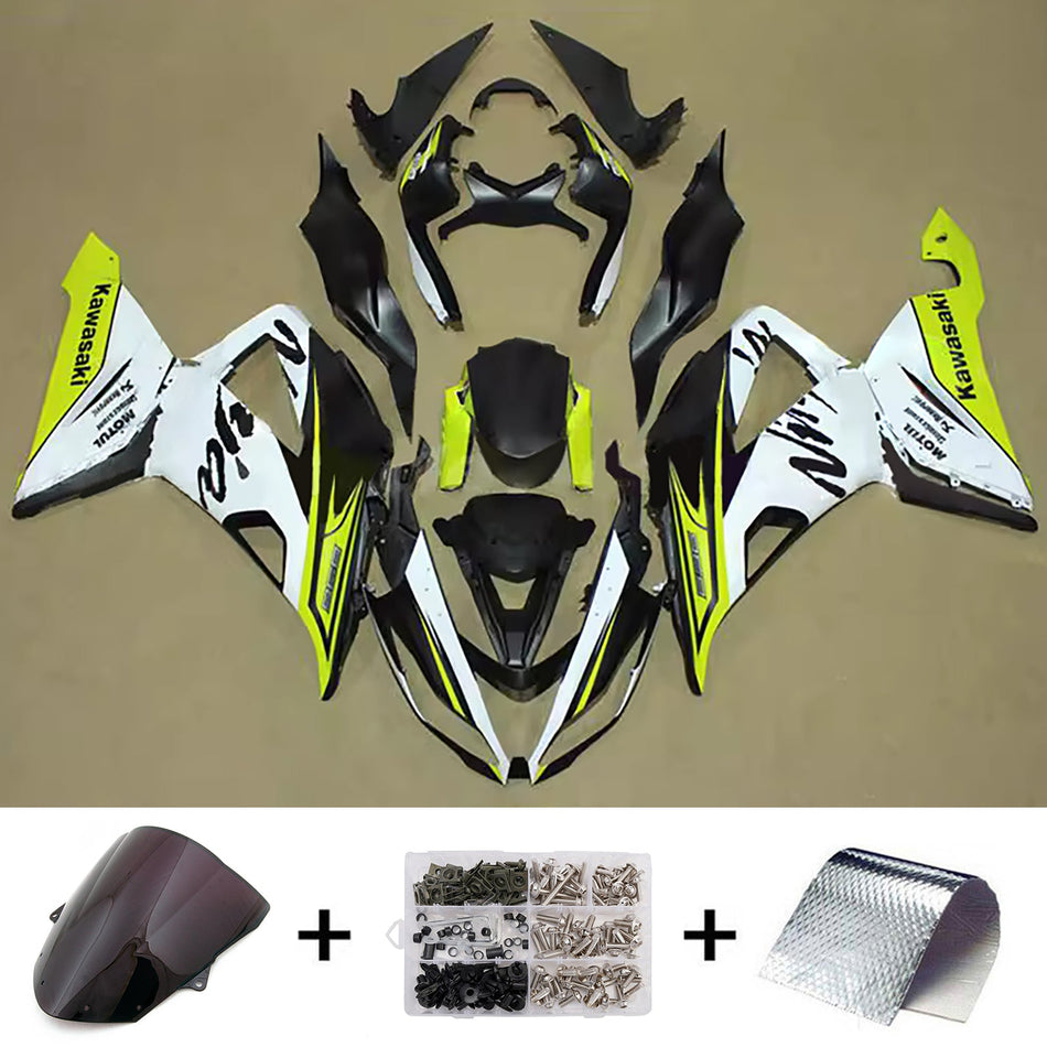 Verkleidungssatz aus ABS-Kunststoff, passend für Kawasaki ZX6R 636 (2013–2018)