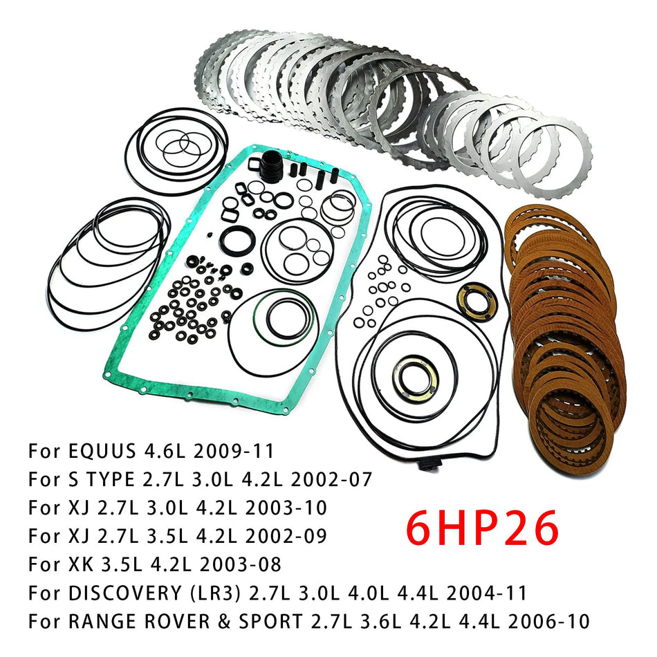 6HP26 Auto Übertragung Master Rebuild Kit Überholung Kupplung Platten Für BMW