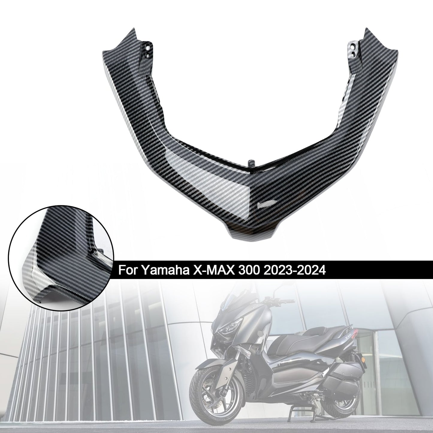 2023-2024 Yamaha X-MAX 300 XMAX300 Rücksitz Rücklicht Abdeckung Verkleidung