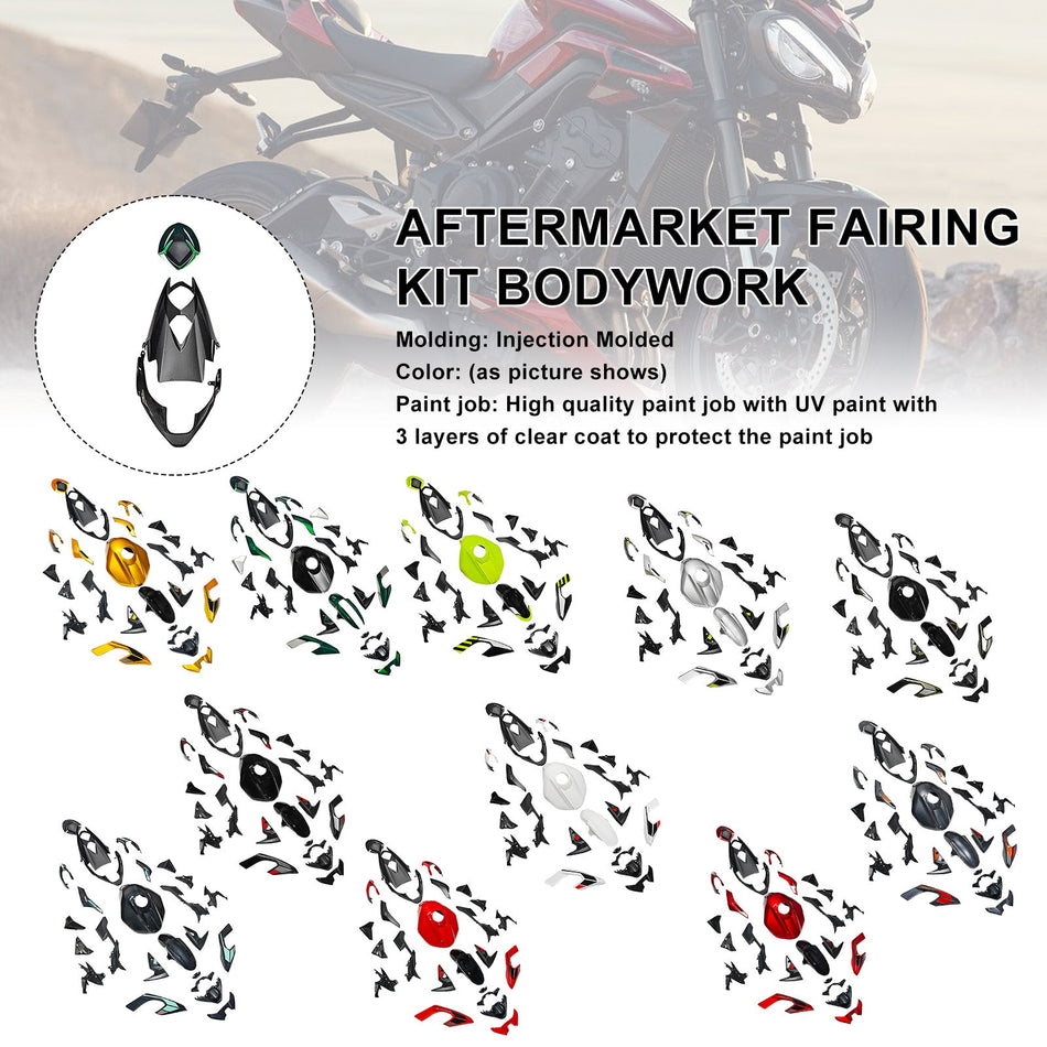 Verkleidungssatz aus Spritzguss für Street Triple 765 R/RS 2023-2025