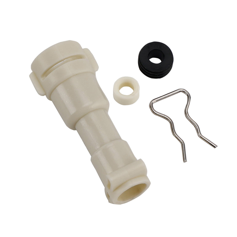 ThermoBlock Einlassverbinder, Dichtung, Abstandshalter und Gabel D8mm Set für Wasserheizelement passend für Philips Kaffeemaschine 422224777123