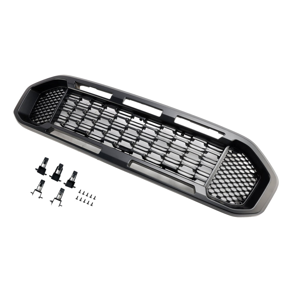 2019–2023 Ford Ranger T8 Schwarz Frontsto?stangengrill