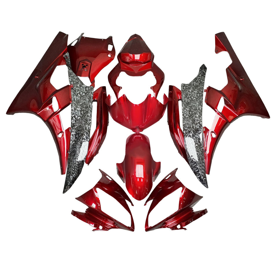 Verkleidungssatz aus ABS-Kunststoff für Yamaha YZFR6 YZF-R6 2006-2007