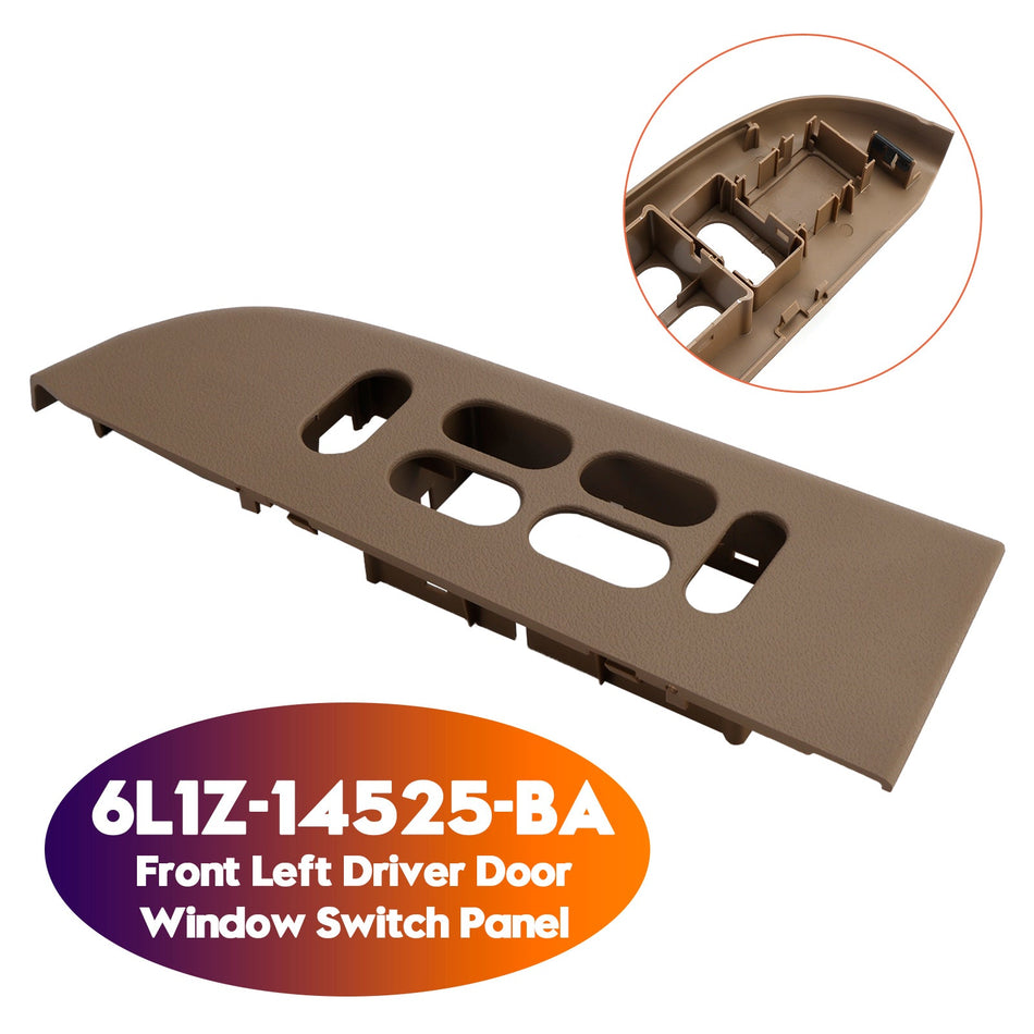 Fensterheberschalter-Panel vorne links (Fahrertür) für Ford Expedition (2003–2006), Teilenummer 6L1Z-14525-BA