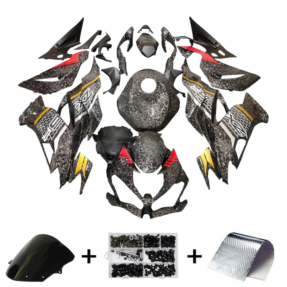 Injection Verkleidung Kit Karosserie Kunststoff ABS fit Für Kawasaki ZX6R 2019-2023