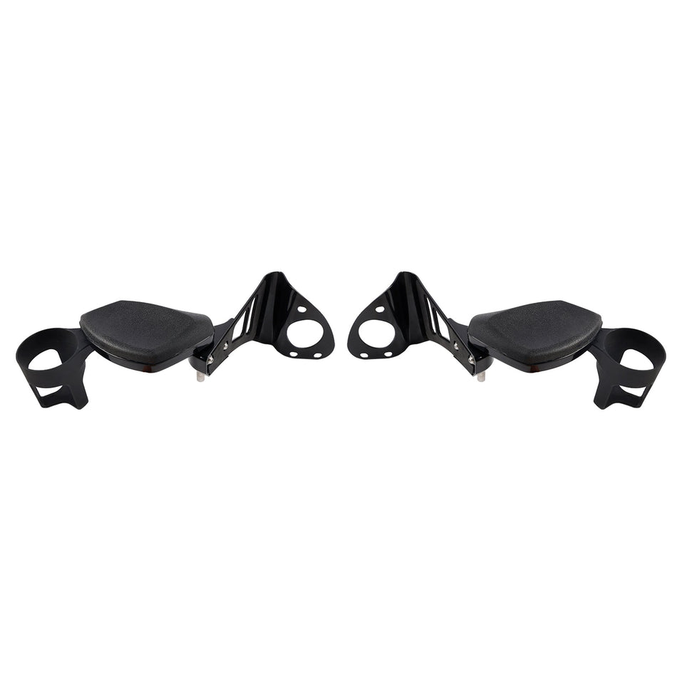 2014-2024 ouring Electra Glides, Road Glide Ultra &amp; Tri Glides Passagier Armlehne w/Getränkehalter