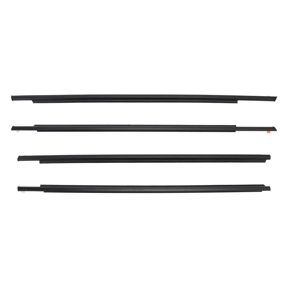 2004–2009 Toyota Prius 4 Stück Tür Glas Gürtel äußere Form Dichtungsstreifen