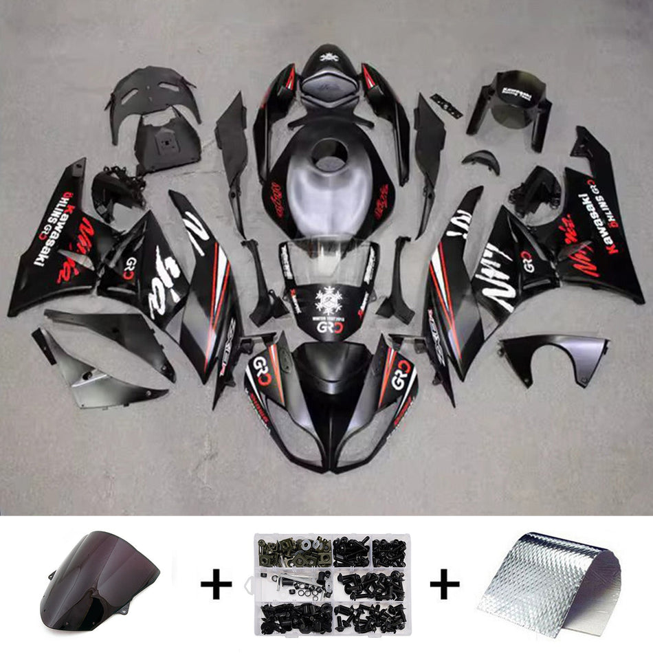 Verkleidungssatz aus ABS-Kunststoff, passend für Kawasaki ZX6R 636 2009-2012