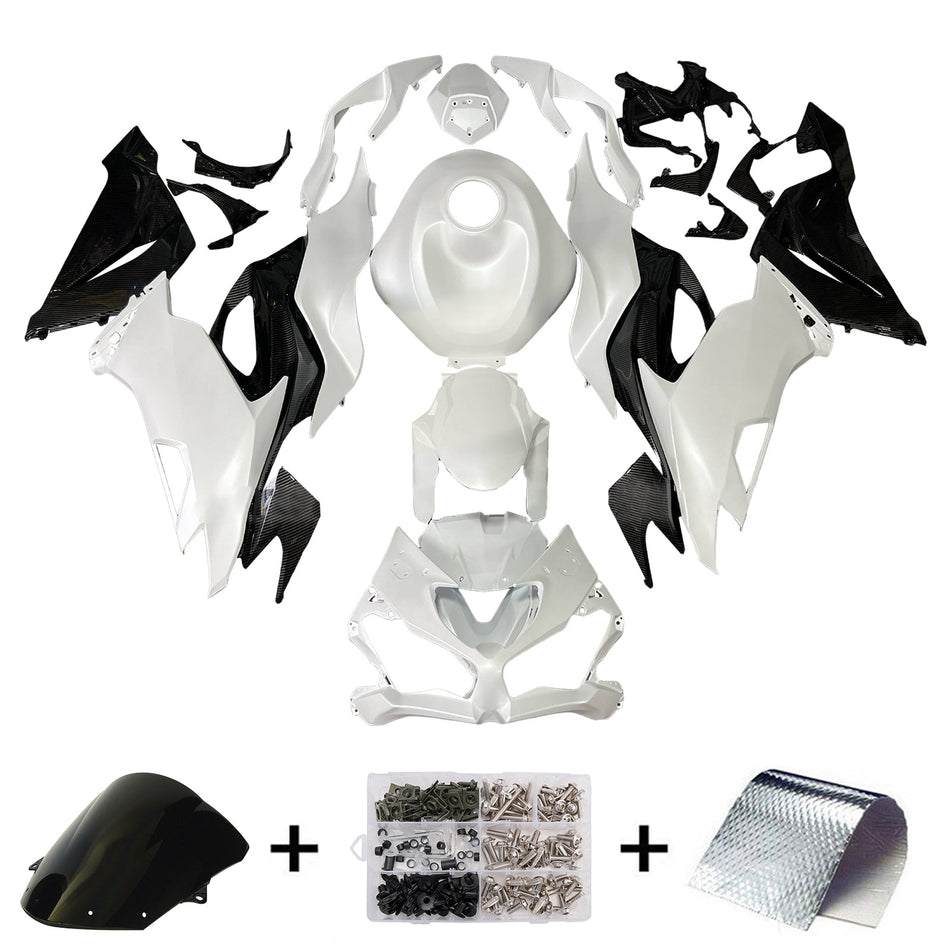 Injection Verkleidung Kit Karosserie Kunststoff ABS fit Für Kawasaki ZX6R 2019-2023