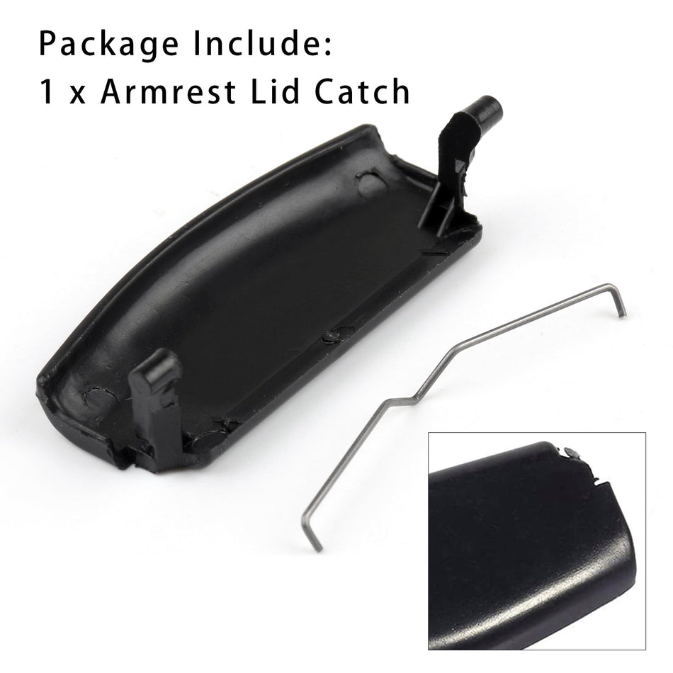 2001-2008 Audi A4 B6 B7 Schwarz Konsole Mittelarmlehne Deckelriegel 8E0864245E