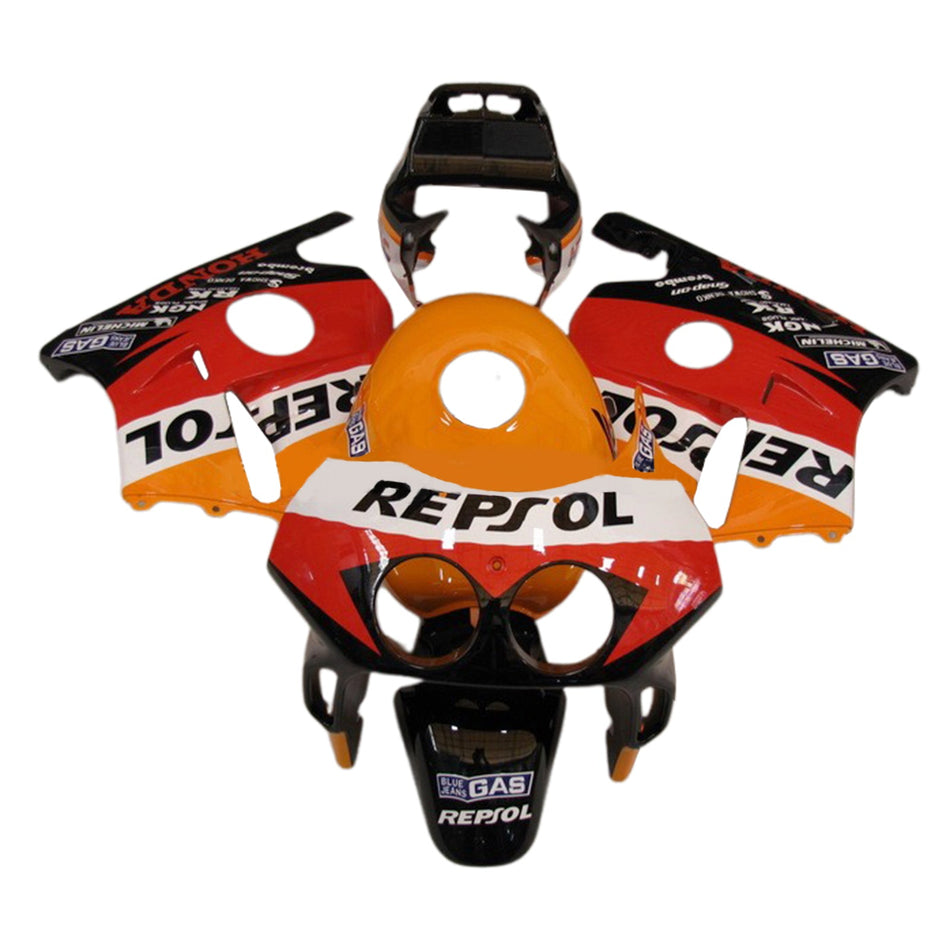 1990-1998 Honda CBR250RR MC22 Einspritzverkleidungssatz Karosserie Kunststoff ABS