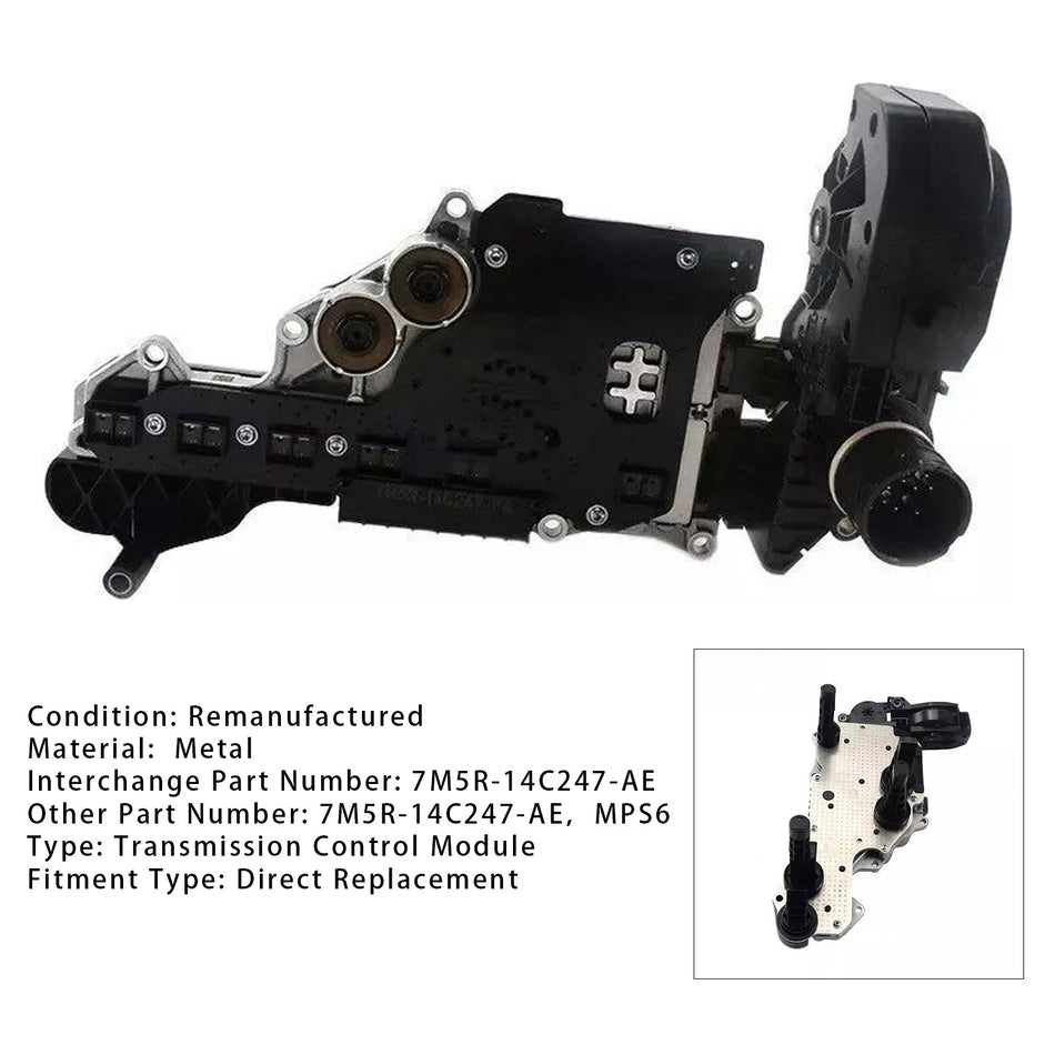 MPS6 Übertragung Control Modul Einheit 7M5R-14C247-AE Für Volvo C30