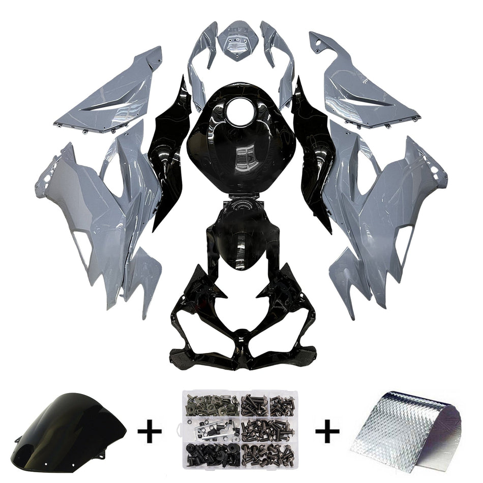 Injection Verkleidung Kit Karosserie Kunststoff ABS fit Für Kawasaki ZX6R 2019-2023