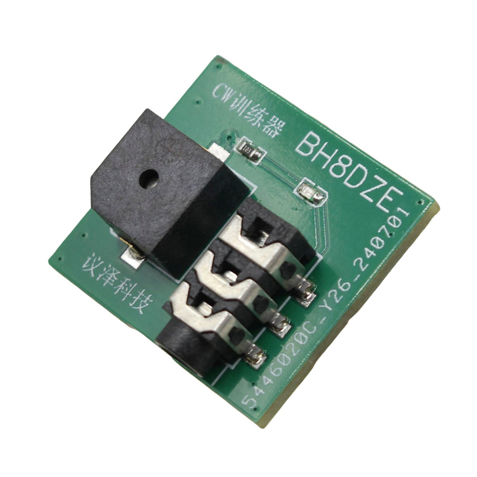 Morsecode Mini CW Trainer Handtastentrainer Oszillator Knopfbatterie Version