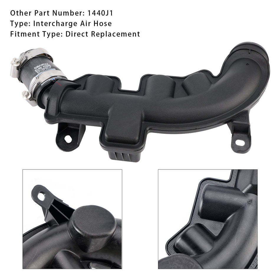 1440J1 Intercharge Luftschlauch für Peugeot C4 Picasso C5 DS53008 508 RCZ 1.6 THP