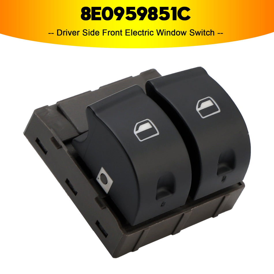 2005-2008 Audi A4 / S4 / Avant Fahrerseite vorne elektrischer Fensterschalter 8E0959851C