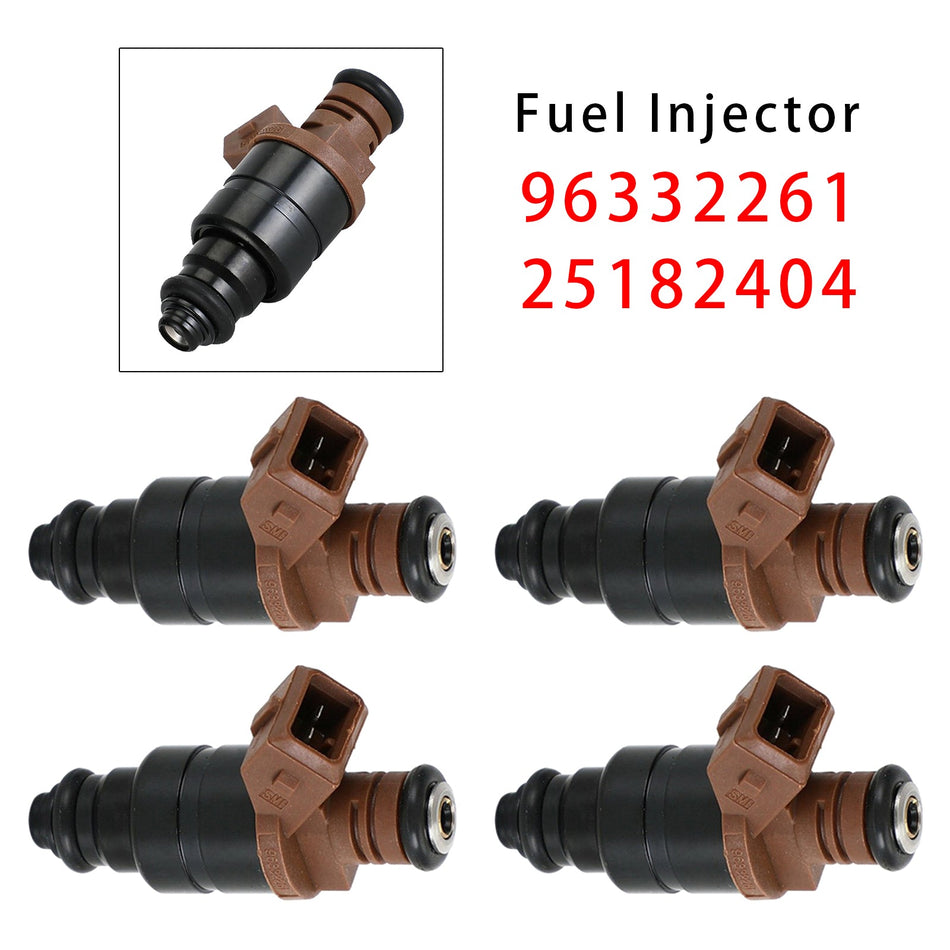 4 Stück Einspritzdüsen für Chevrolet Optra Lacetti 1.4L 1.6L 05-16 96332261 25182404