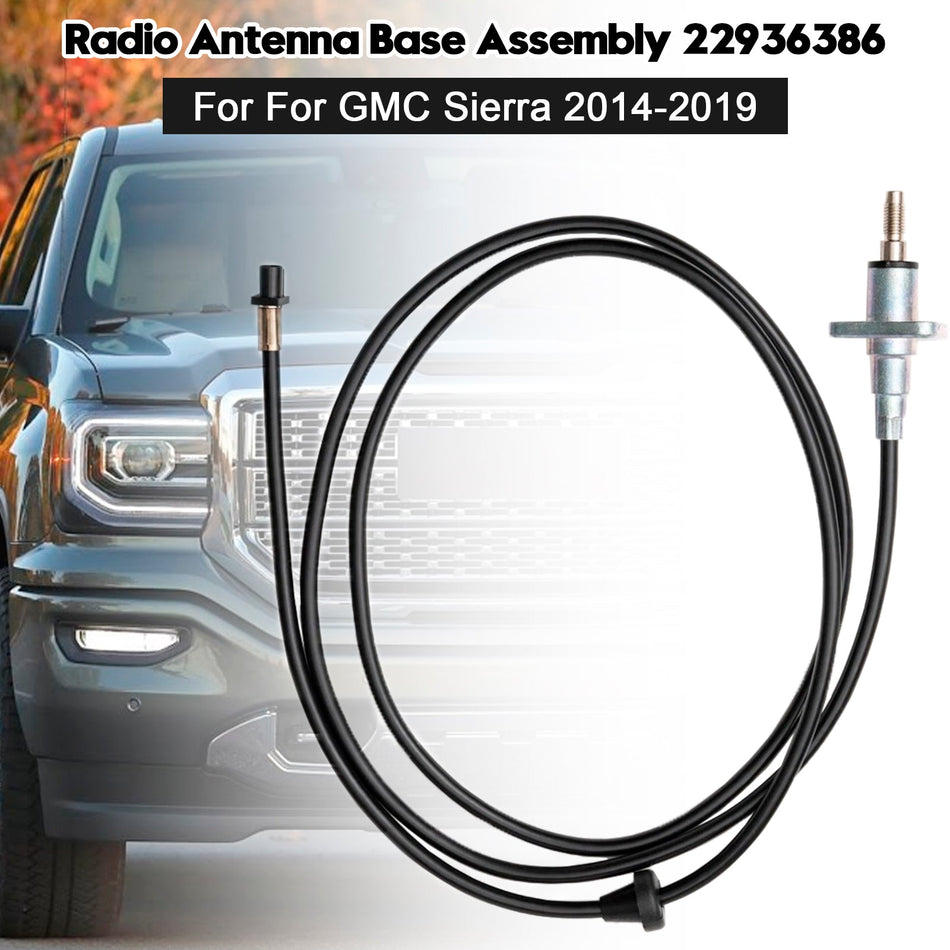 Radioantennenfußbaugruppe 22936386 für GMC Sierra 2014-2019