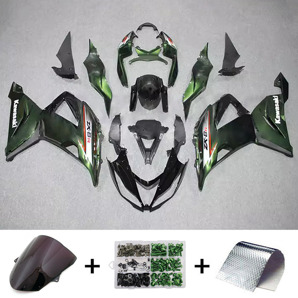 Verkleidungssatz aus ABS-Kunststoff, passend für Kawasaki ZX6R 636 (2013–2018)