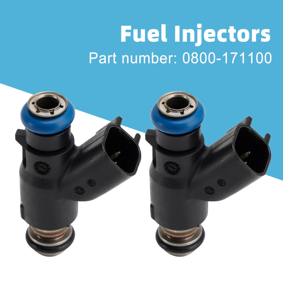 2 STÜCKE 0800-171100 Kraftstoffinjektor Für CFMOTO X8 800 CForce UForce Zforce 800-EX 12-19