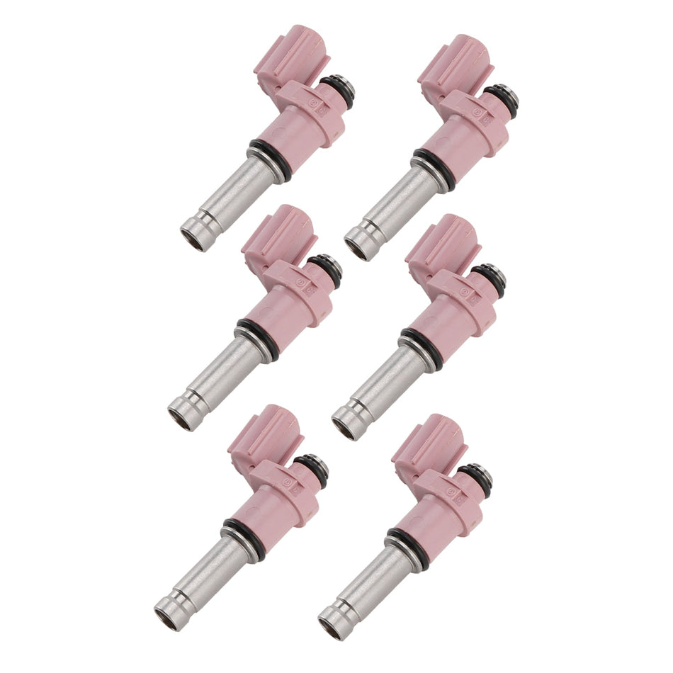 6 STÜCKE Kraftstoffinjektor 23250-31070 Passend für Lexus GS350 3.5L V6 2007-2015 Passend für RC350