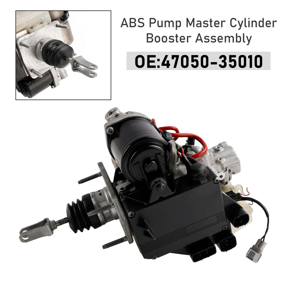 2001-2002 Toyota 4Runner ABS Pumpe Hauptbremszylinder Booster Montage 47050-35010