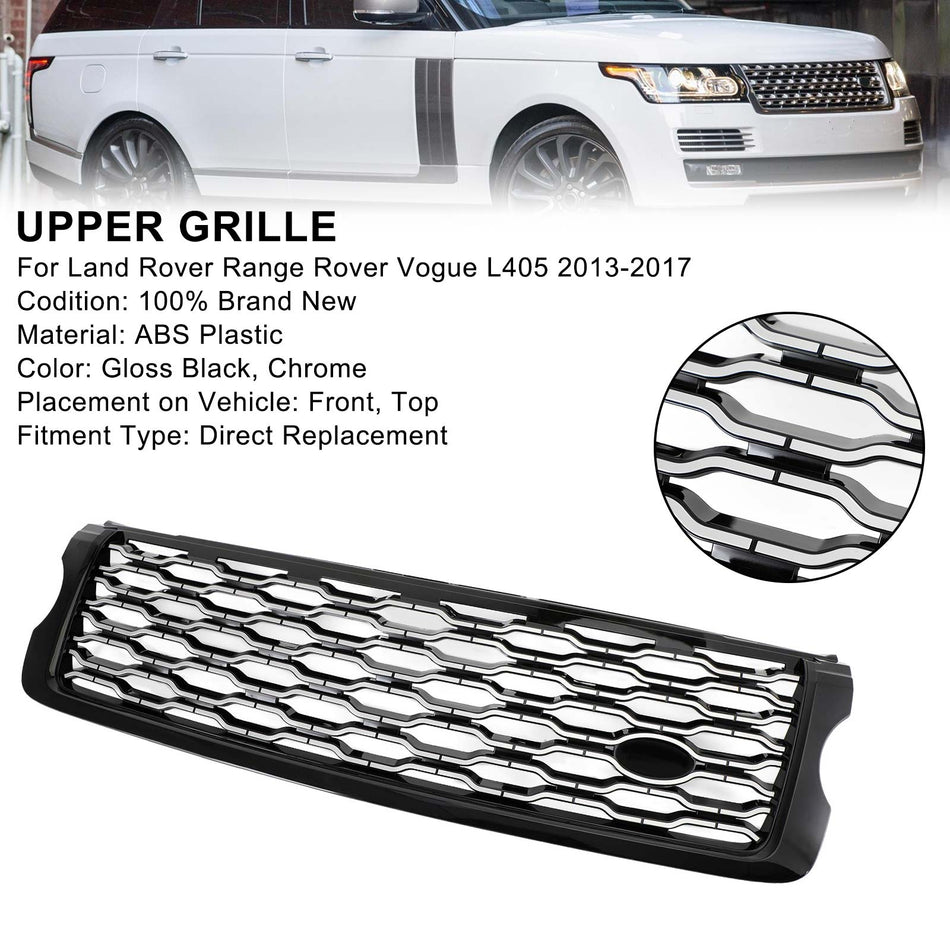 Frontstoßstange Oberer Kühlergrill Fit Land Rover Range Rover Vogue L405 2013-2017