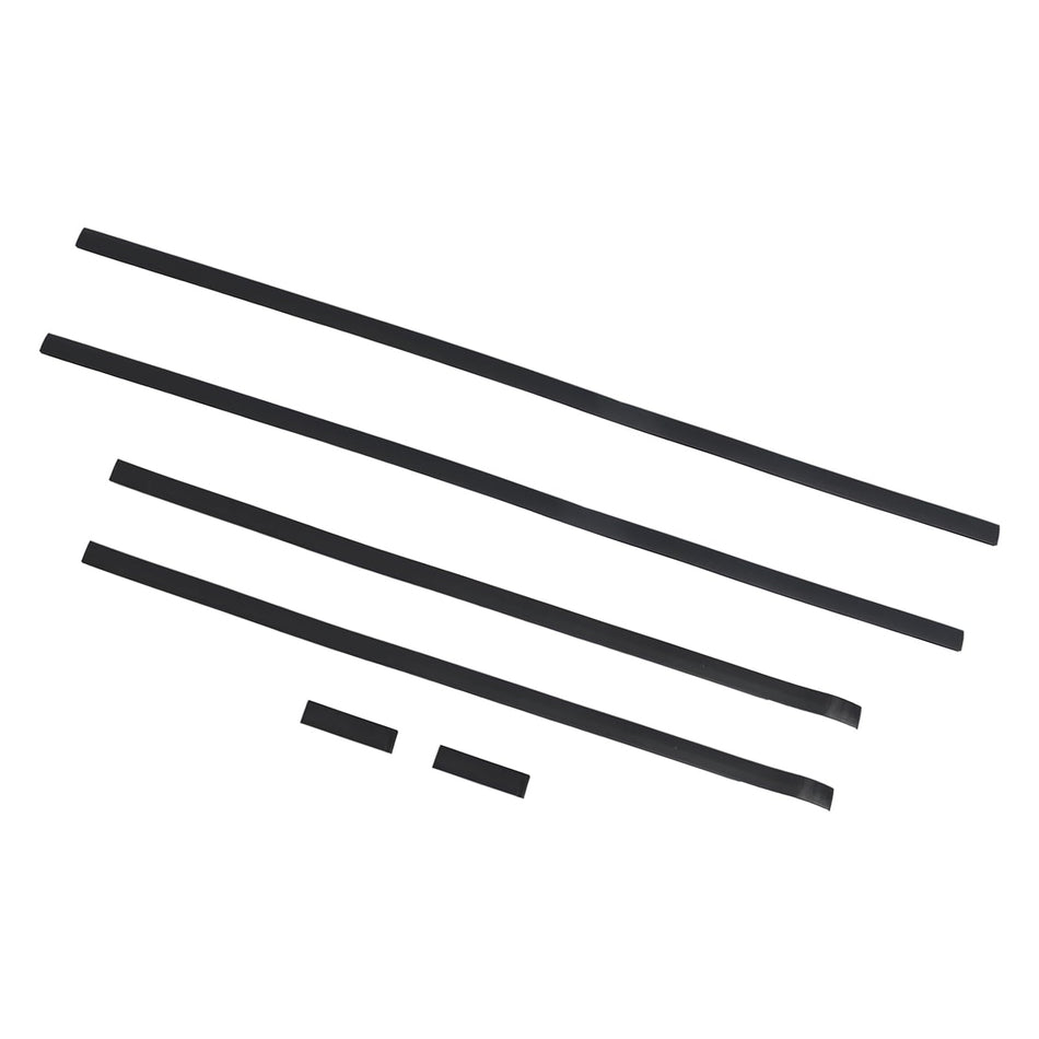 2010-2024 Toyota 4Runner 6-teiliges Set Dachtropfleisten, Dichtungen 75552-35070 75551-35080