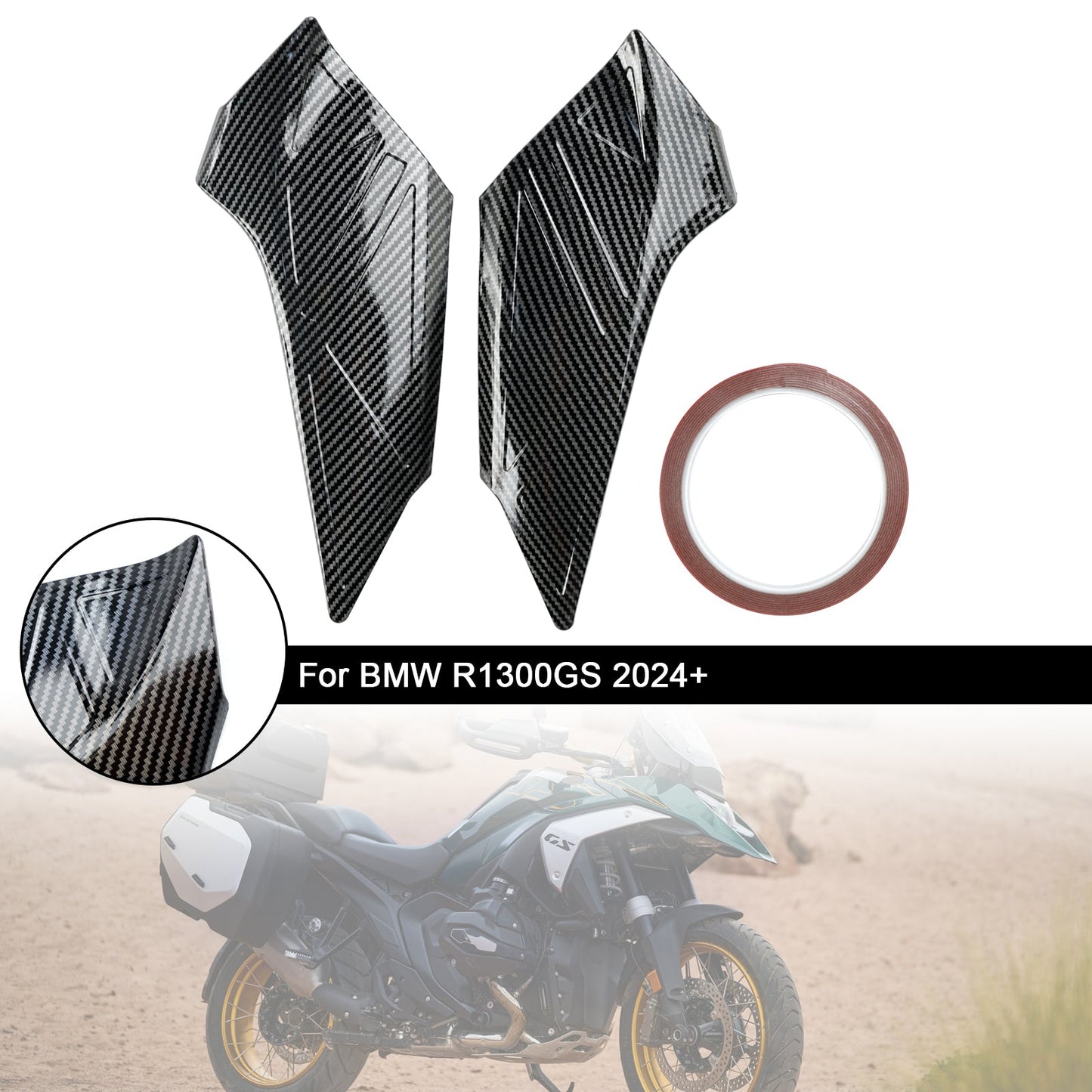 Seite Rahmen Panel Schutz Protector Verkleidungen Abdeckung Fit Für BMW R1300GS 2024 +